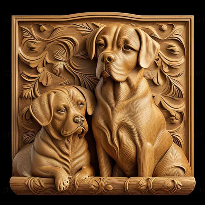 3D model dogs (STL)